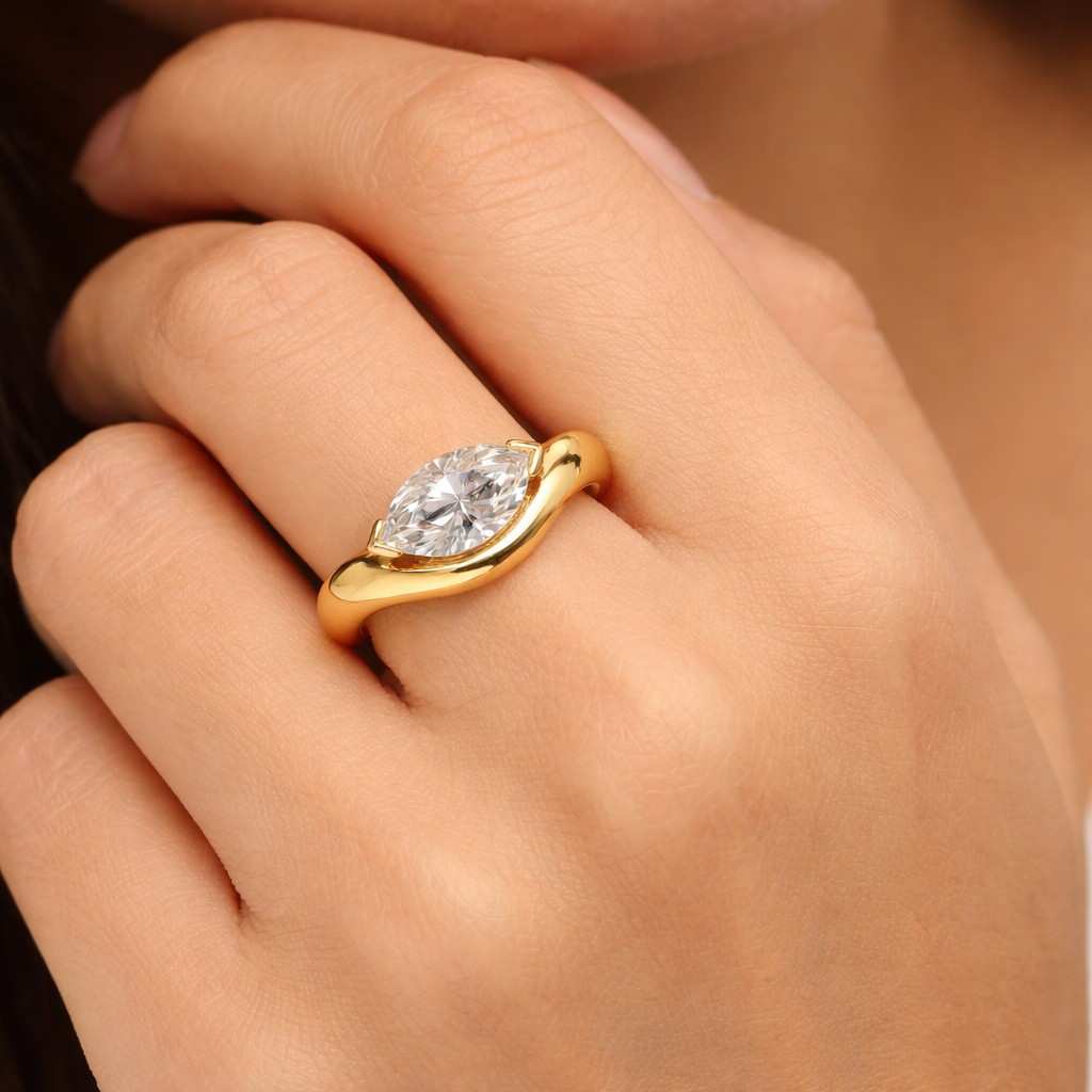 rose gold ring white gold ring platinum ring 925 silver ring sterling silver ring silver jewelry platinum jewelry