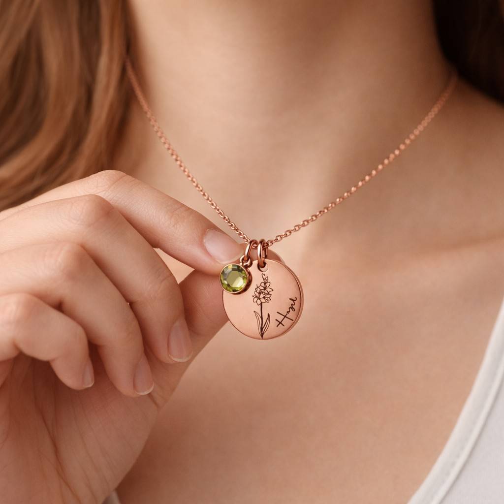 round birthstone necklace oval birthstone necklace marquise birthstone necklace pear birthstone necklace cushion birthstone necklace