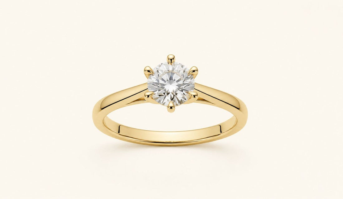 Prong Settings for Diamond Rings
