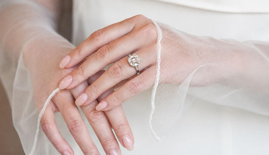 Art Deco Asscher Cut Rings