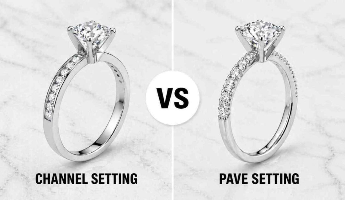 Channel vs Pavé Setting