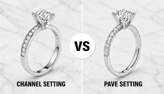 Channel vs Pavé Setting