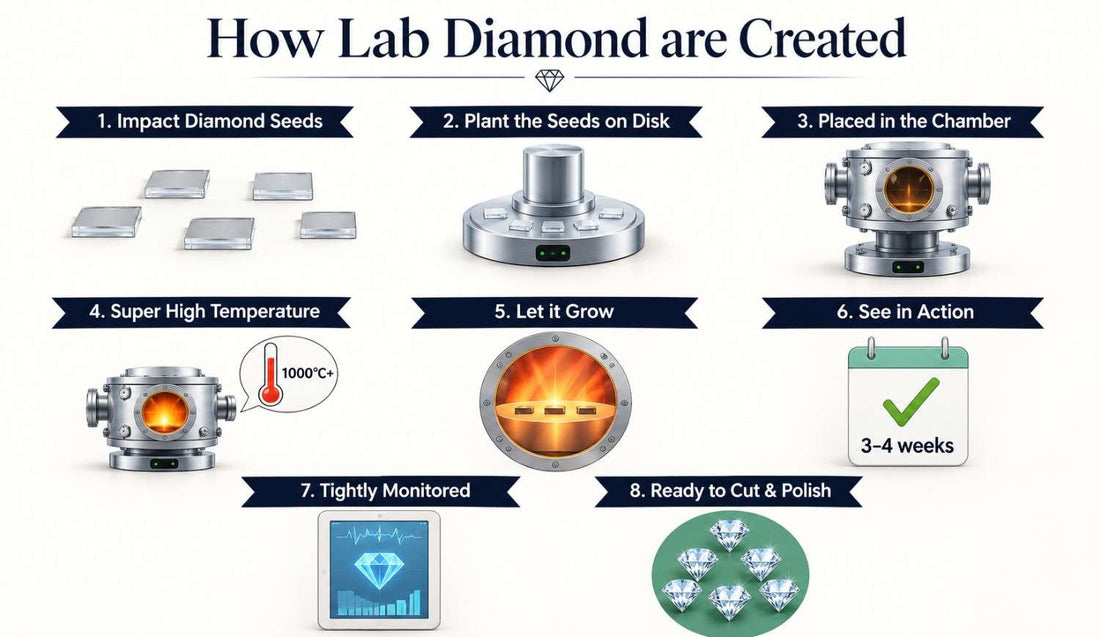 How Lab Diamonds Are Made