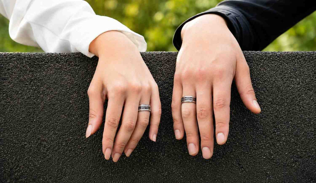Contemporary Wedding Bands for Couples Who Love Timeless Style
