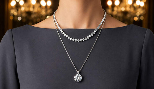 Custom Diamond Necklace Designs