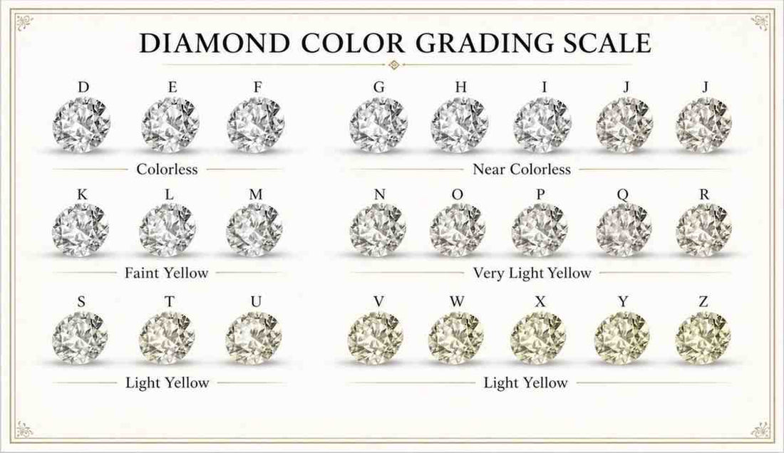 Diamond Color Chart 