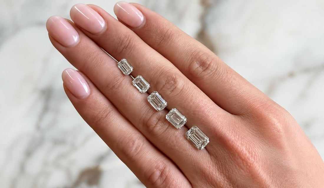 Emerald Cut Size Comparison