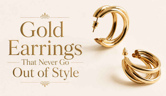 Gold Earrings That Never Go Out of Style