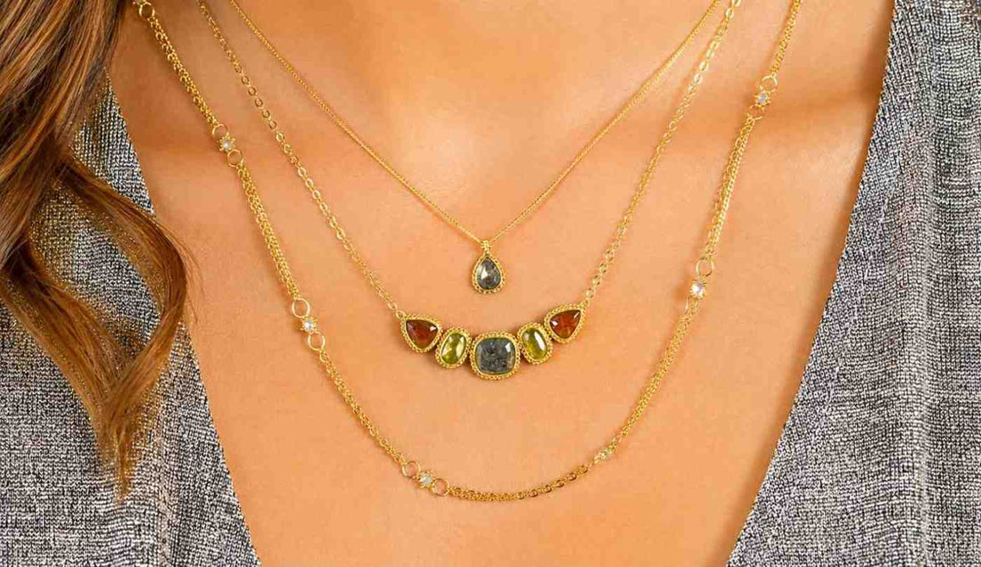 How to Layer Necklaces