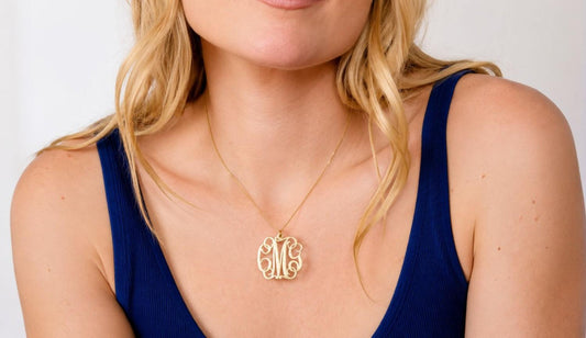 Luxury Monogram Jewelry Styles