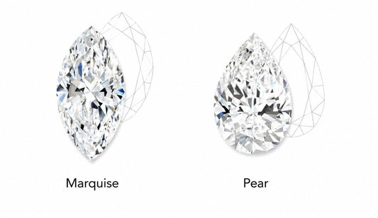 Marquise Cut vs Pear Shape Diamond
