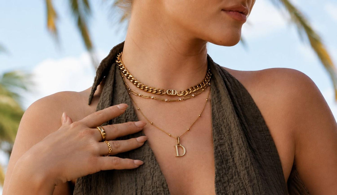 Monogram Necklace for Women