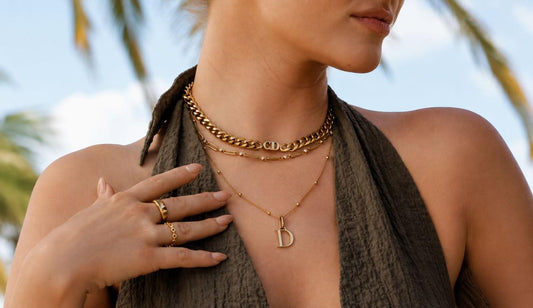Monogram Necklace for Women