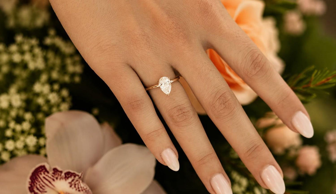 Pear Diamond Engagement Rings
