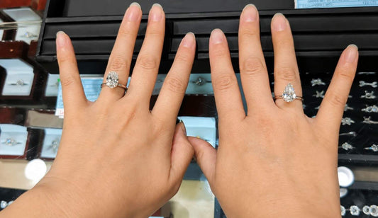 Pear vs Oval Diamond