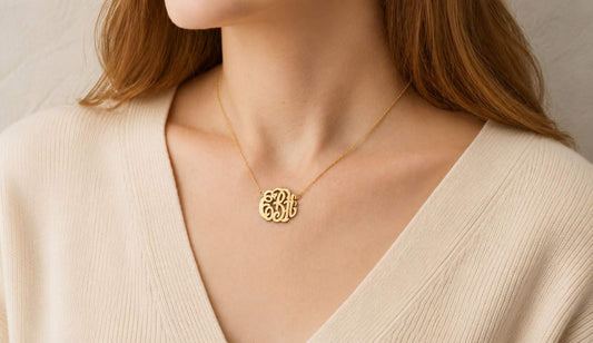 Personalized Monogram Pendant Jewelry Guide
