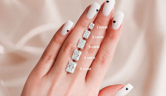 Radiant Cut Diamond Size Chart