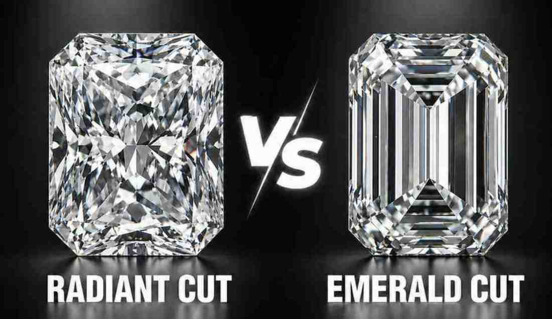 Radiant vs Emerald Cut Diamonds 