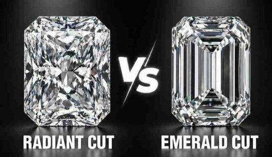 Radiant vs Emerald Cut Diamonds 