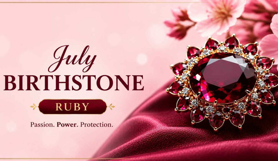 Ruby Stone for July Birthdays