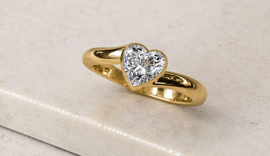 The Best Settings for Heart-Shaped Diamond Rings
