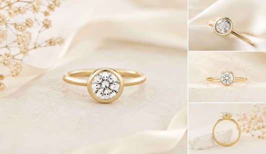 Bezel Engagement Ring