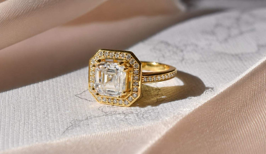 Vintage Asscher Cut Ring Designs
