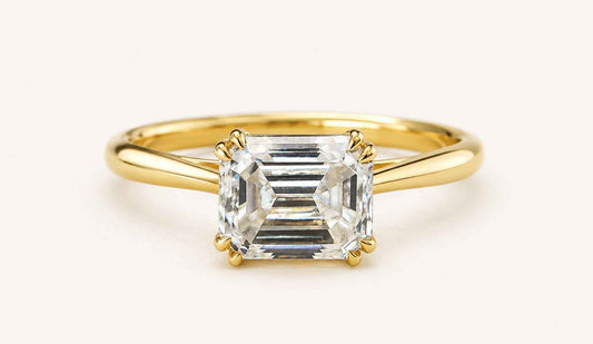  East-West Engagement Ring 