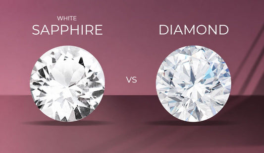 Lab-Grown Diamond vs White Sapphire