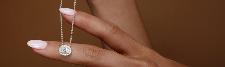 Moissanite Diamond Necklaces