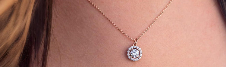 Lab Grown Diamond Necklaces