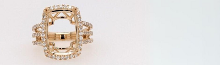 Lab Grown Diamond Semi Mount Rings