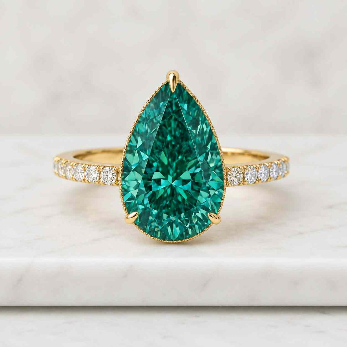 0.40 ct lab grown diamond bypass ring, double row pavé wedding band, crossover diamond ring, 14k gold anniversary stacking ring
