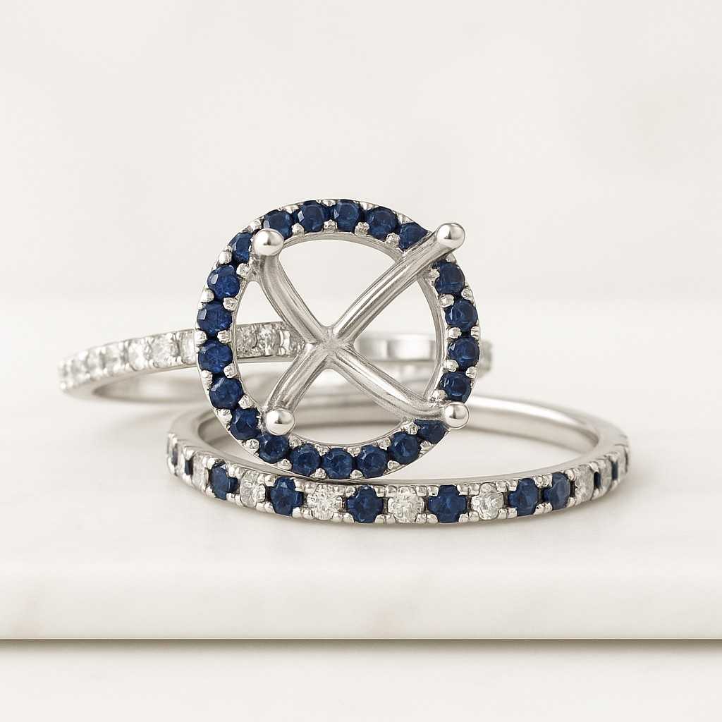 0.50 Carat Lab Grown Diamond Wedding Band 14k Gold Anniversary Ring