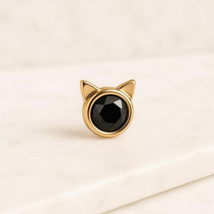 Round Diamond Stud Wedding Earrings Anniversary Gift for Women