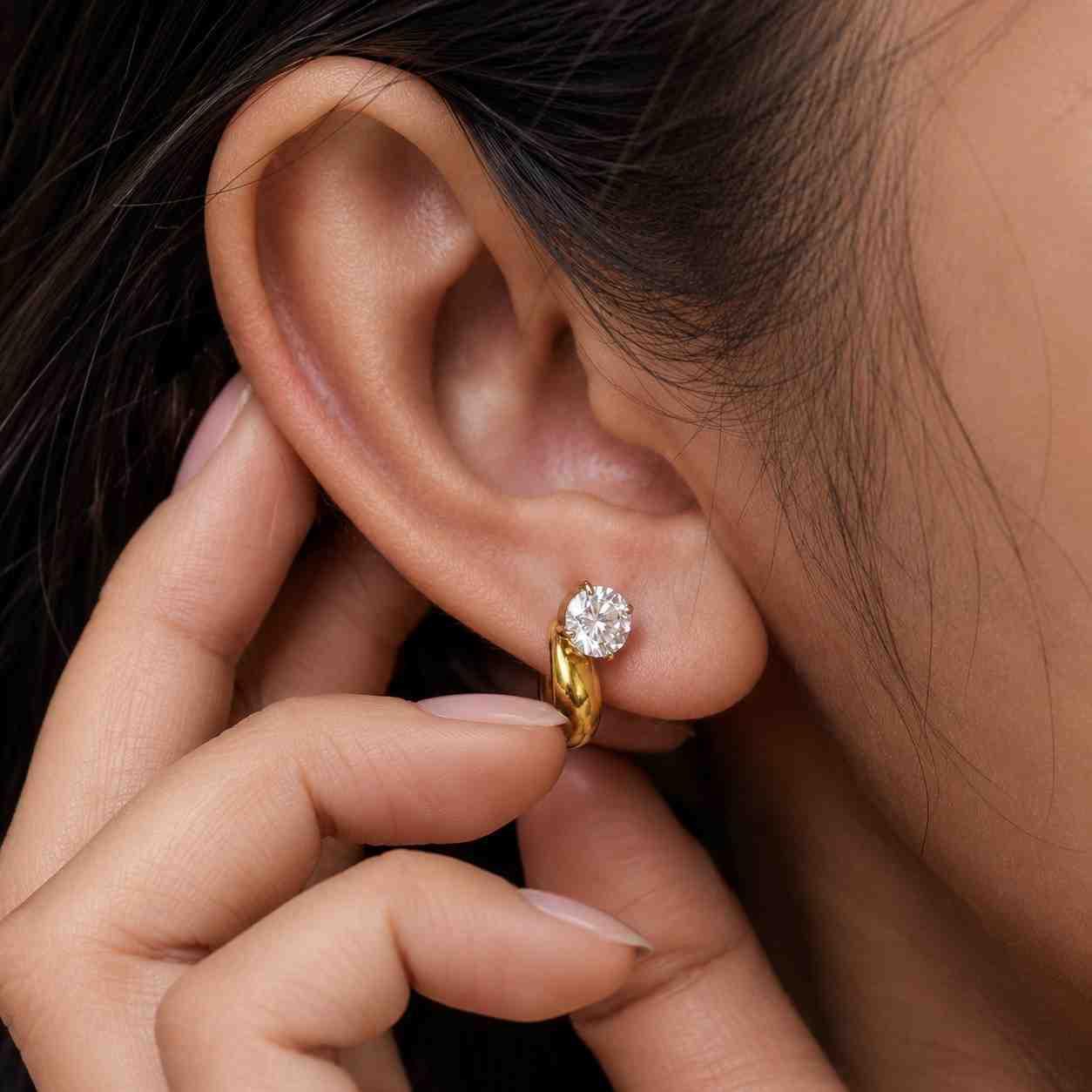 0.5 ct earrings half carat earrings 1 ct earrings one carat earrings 2 ct earrings two carat earrings small carat earrings medium carat earrings large carat earrings petite earrings