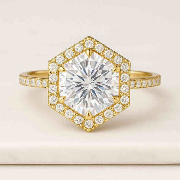 1.50 Ct Cushion Cut Lab Grown Diamond Engagement Ring IGI Certified EVS1 Wedding Ring Birthday Gift for Women