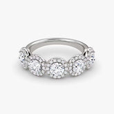 1.60 CT Round Diamond Wedding Band