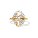 1.85 CT  Round Cut Lab Grown Diamond Ring