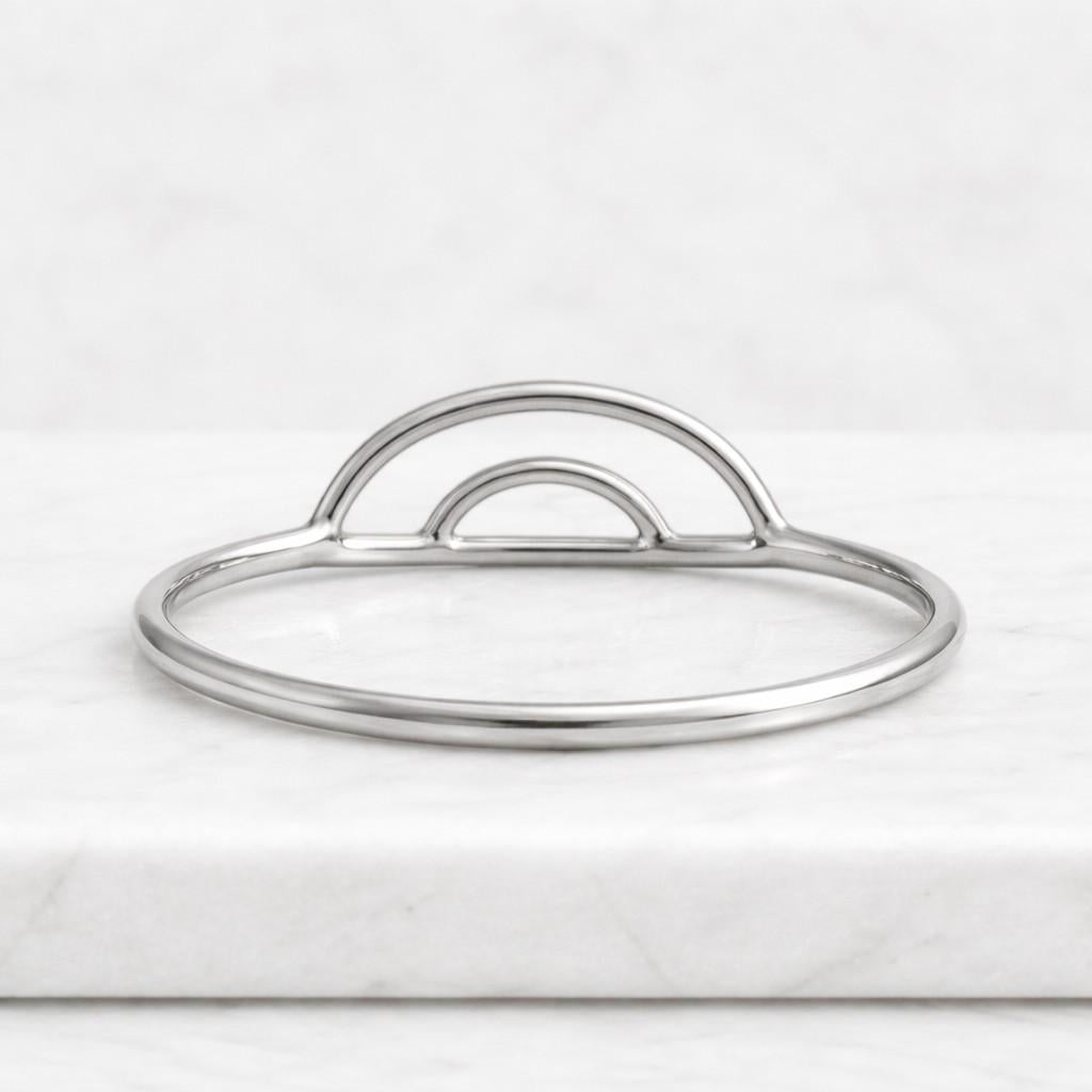 10k gold ring 14k gold ring 18k gold ring rose gold ring white gold ring yellow gold ring solid gold ring real gold ring gold band ring gold jewelry ring gold arch ring gold rainbow ring gold contour ring