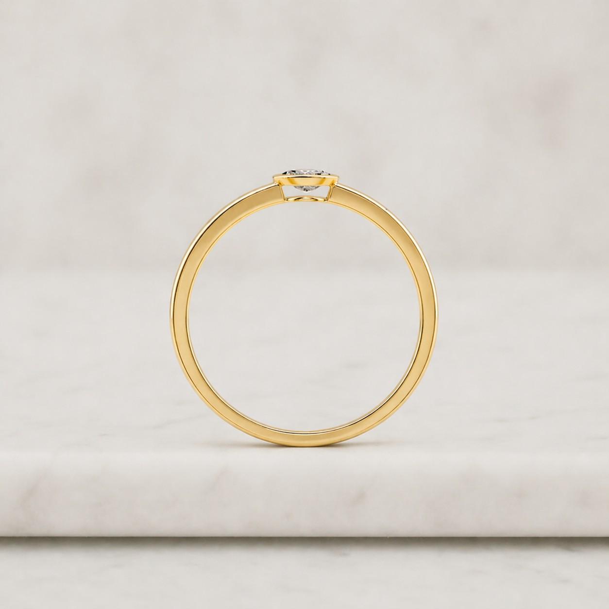 5.81ct Oval Cut Simulated Diamond Ring, Two-Tone Yellow Gold Vermeil Solitaire, Dainty Travel Engagement Ring, Silver Promise Ring