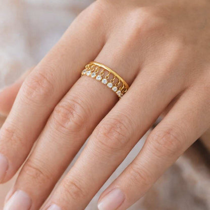 10k gold ring 14k gold ring 18k gold ring yellow gold ring solid gold ring real gold ring gold jewelry ring gold stacking ring gold fashion ring gold gift ring gold crystal ring