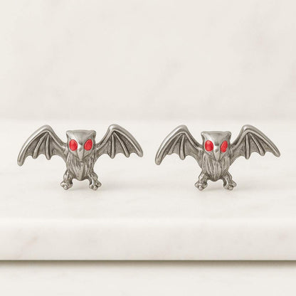 Gift For Her Unique Stud Earrings Garnet Studs Birthday Statement Minimalist earring Handmade earring Women Studs