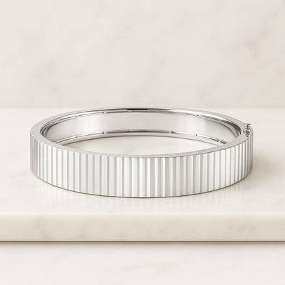 Snake Bracelet Minimalist Birthday Gift Diamond Bangle Bracelet Lab Grown Diamond Bracelet