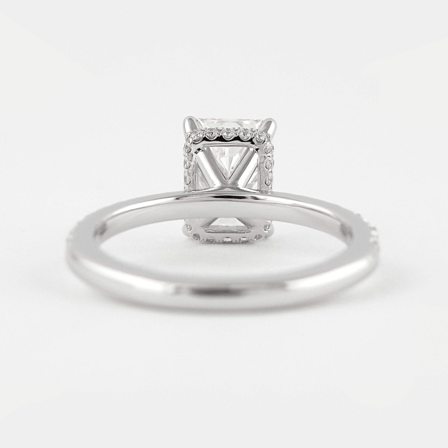 14KT White Gold Ring, Wedding Ring, Bridal Set