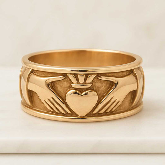 14K Gold Band 10K Gold Band Everyday Wear Wedding Jewelry Classic Band Lightweight