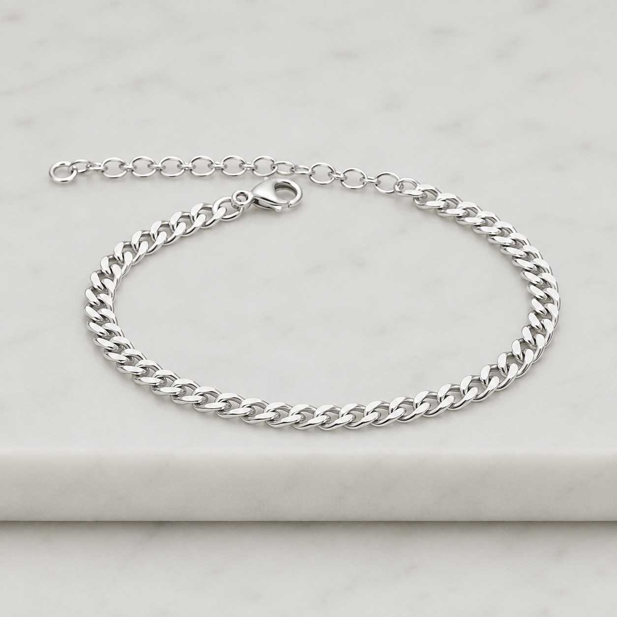 14K Gold Cuban Chain Bracelet , Cuban Link Bracelet , Bracelet For Him , Gold Cuban Chain Bracelet , Gold Bracelet , Gift For Her,Mom Gifts