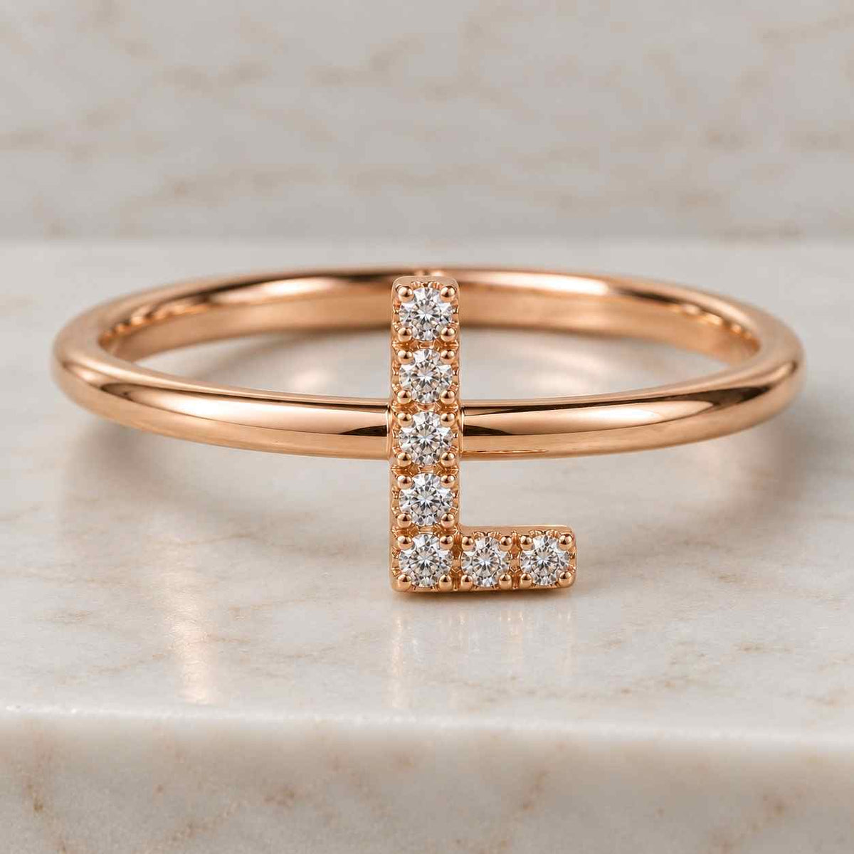 14k gold diamond initial necklace, letter pendant necklace, 0.36 ct lab grown diamond necklace, beautiful necklace
