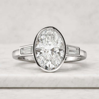 14K Gold Engagement Ring For Her