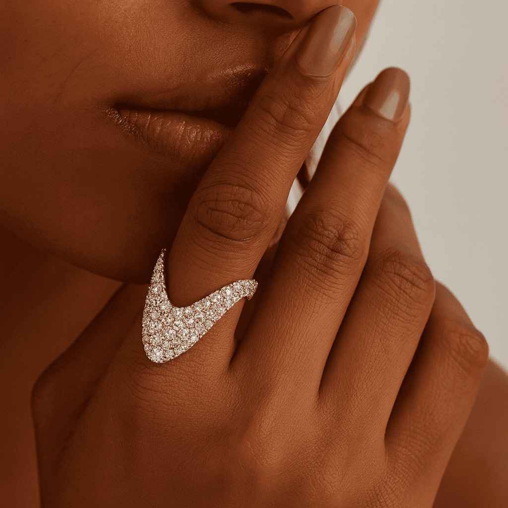 14K Gold Filled Chevron Ring Midi Ring V-Shape Ring